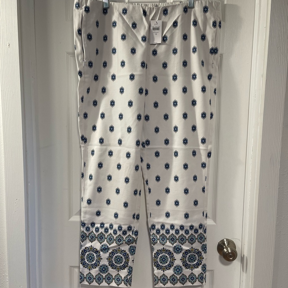 J. Jill Essential Cotton Stretch Pant